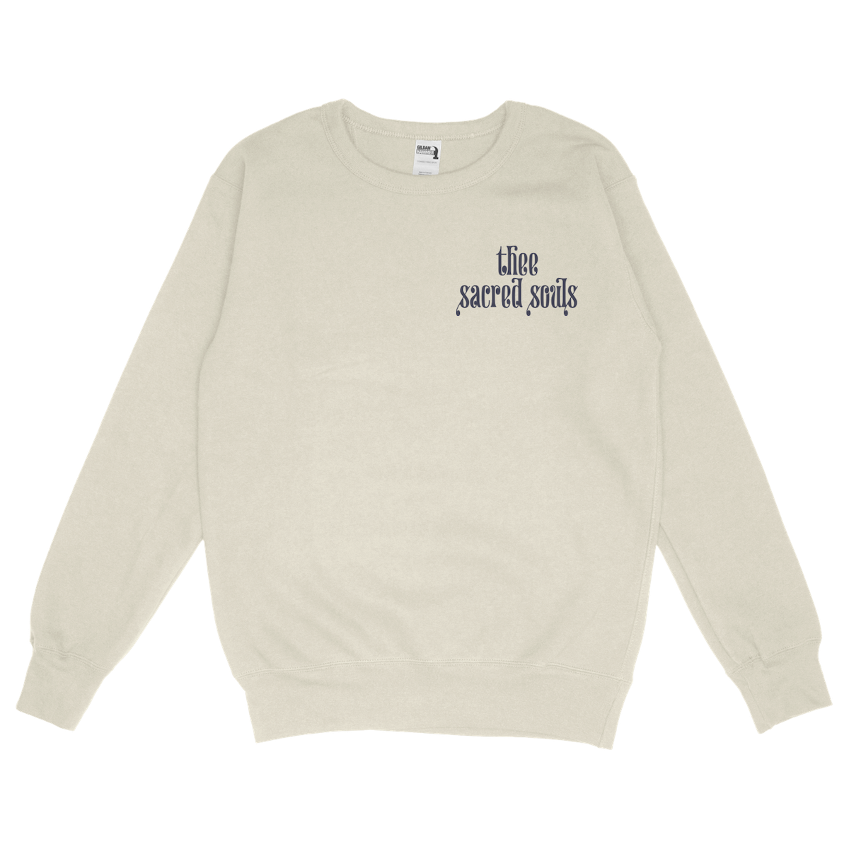 Circle Logo Crewneck Sweatshirt (Bone)